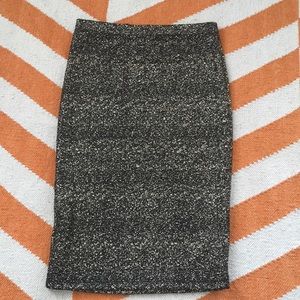 Black and gold skirt